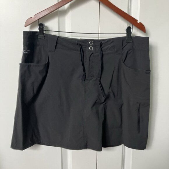 Outdoor Research Ferrosi Skort Women 14 Tennis Prep Outdoor Golf Athleisure Gray - Picture 1 of 11